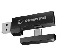 Rampage RETSU BT 2.4G RGB czarne - 1502854 - zdjęcie 5